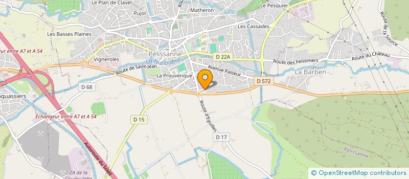 localisation de l'entreprise MADAME EMILIE RABASA  PELISSANNE