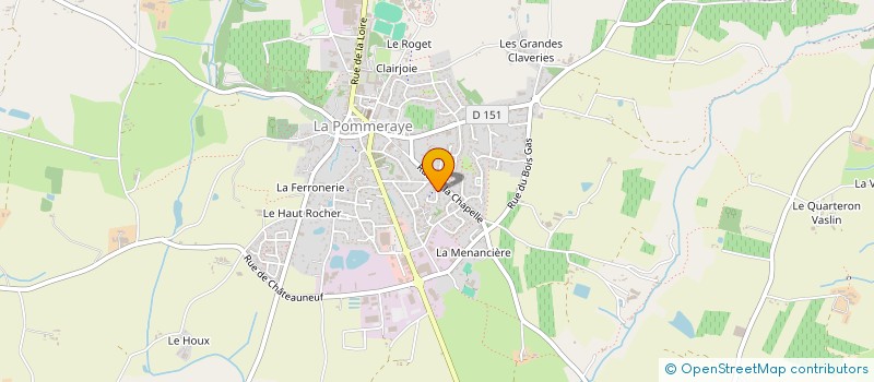 localisation de l'entreprise MADAME EMILIE RAGUIN  MAUGES-SUR-LOIRE