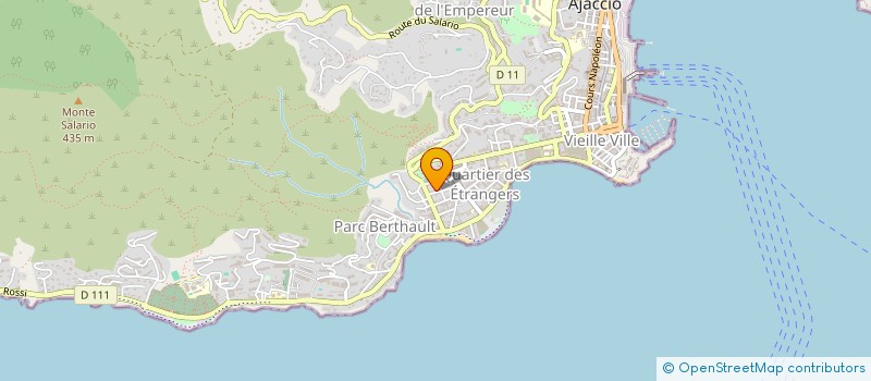 localisation de l'entreprise MADAME EMILIE RAGUZ à AJACCIO