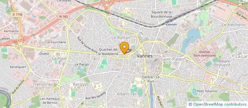 localisation de l'entreprise MADAME EMILIE RAMBAUD à VANNES