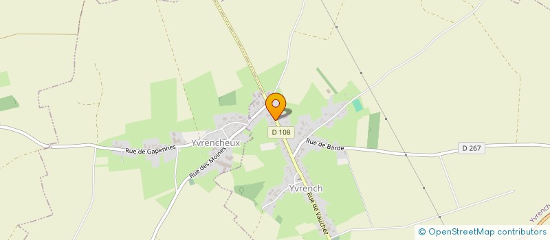 localisation de l'entreprise MADAME EMILIE RANDOUX  YVRENCH