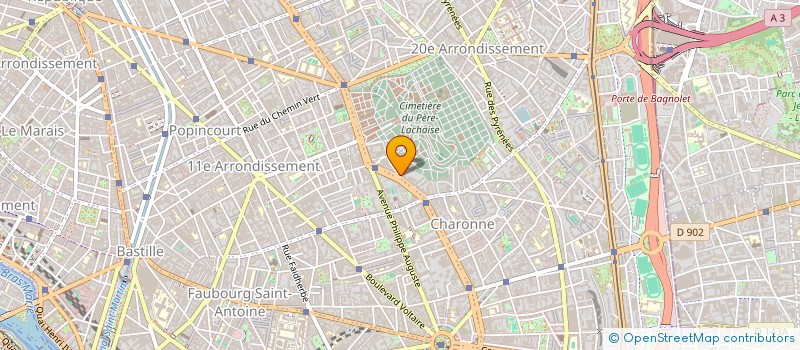 localisation de l'entreprise MADAME EMILIE RANDUINEAU  PARIS