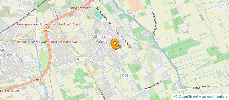 localisation de l'entreprise MADAME EMILIE RANGUIS  ALTHEN-DES-PALUDS