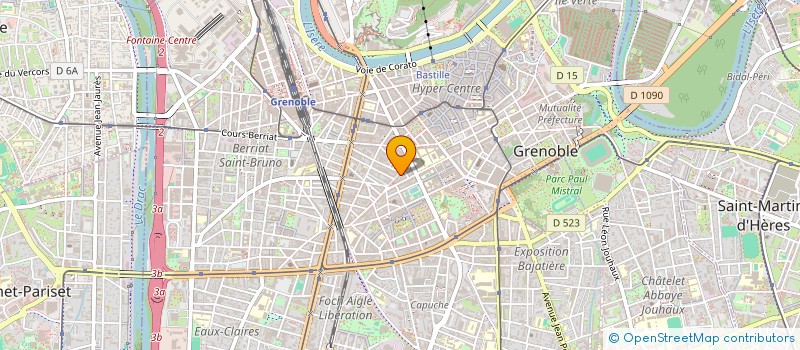 localisation de l'entreprise MADAME EMILIE RATEL  GRENOBLE