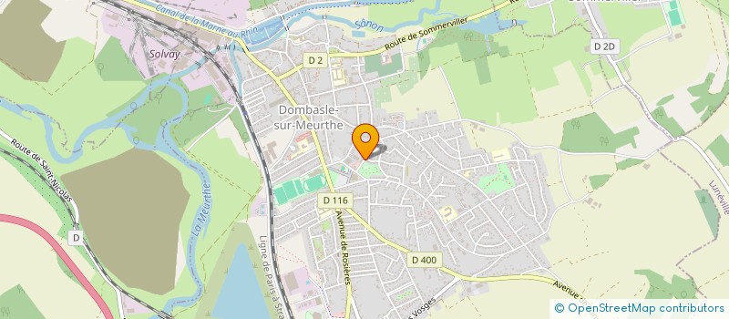 localisation de l'entreprise MADAME EMILIE RATIGNIER  VARANGEVILLE