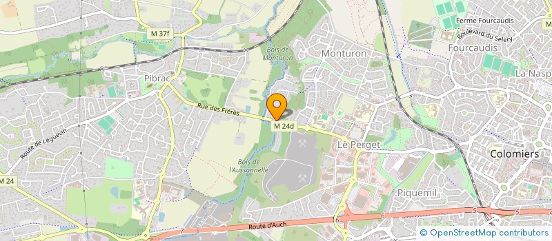 localisation de l'entreprise MADAME EMILIE RAVEL à COLOMIERS