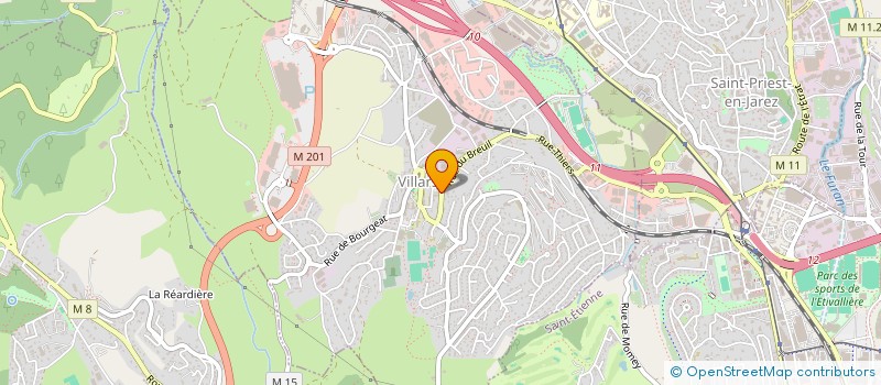 localisation de l'entreprise MADAME EMILIE RAVON  VILLARS