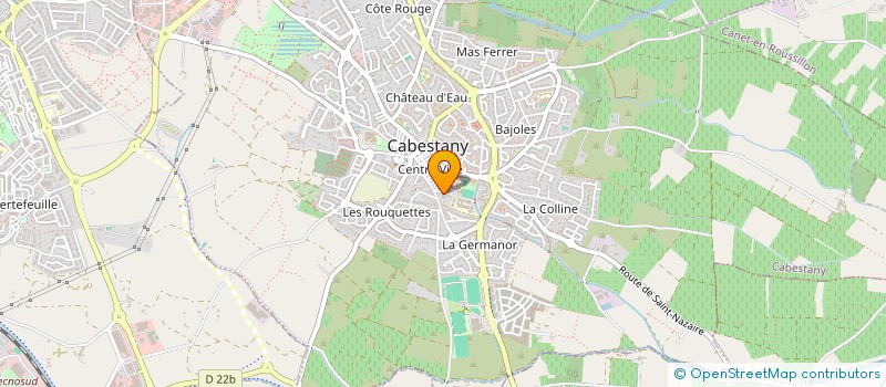 localisation de l'entreprise MADAME EMILIE RAYNAL  CABESTANY