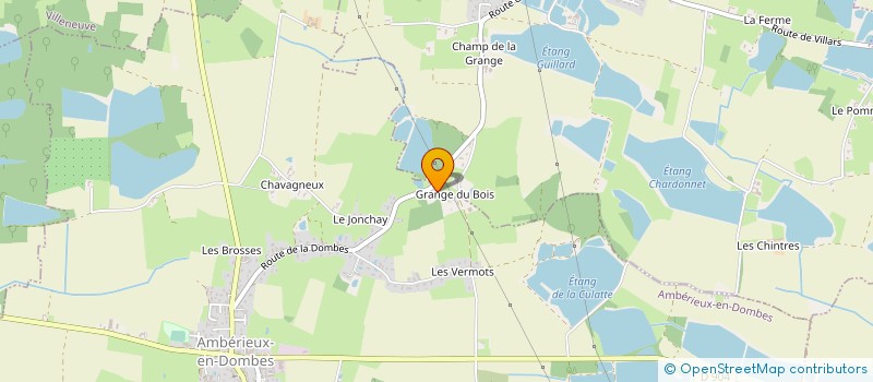 localisation de l'entreprise MADAME EMILIE REBUT  AMBERIEUX-EN-DOMBES