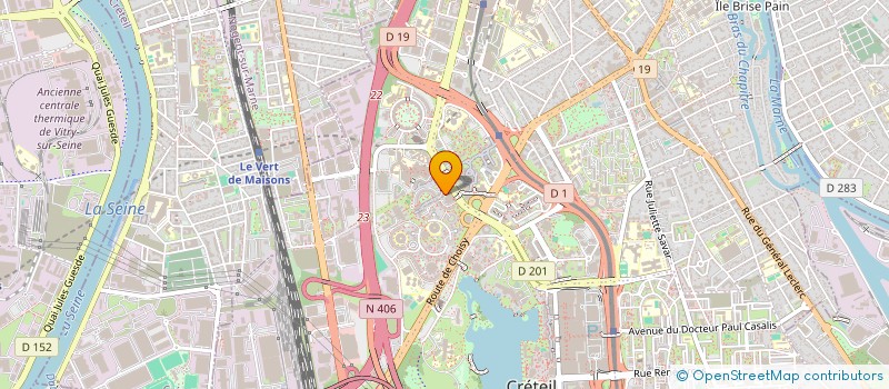 localisation de l'entreprise MADAME EMILIE RECHT  CRETEIL