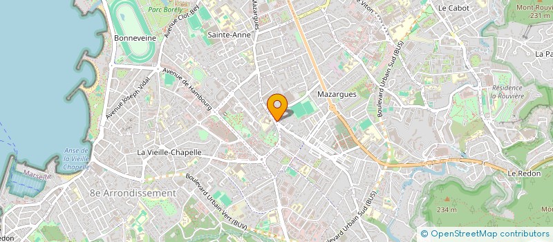 localisation de l'entreprise MADAME EMILIE REGEON à MARSEILLE
