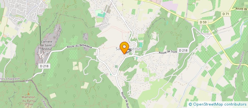 localisation de l'entreprise MADAME EMILIE REMBERT  SAINT-RESTITUT