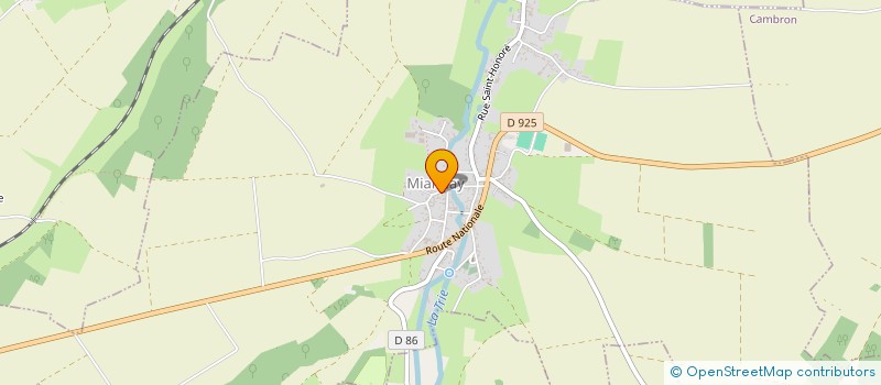 localisation de l'entreprise MADAME EMILIE REMISSONNEL à MIANNAY