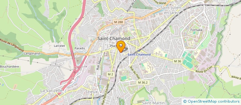 localisation de l'entreprise MADAME EMILIE RENE à SAINT-CHAMOND