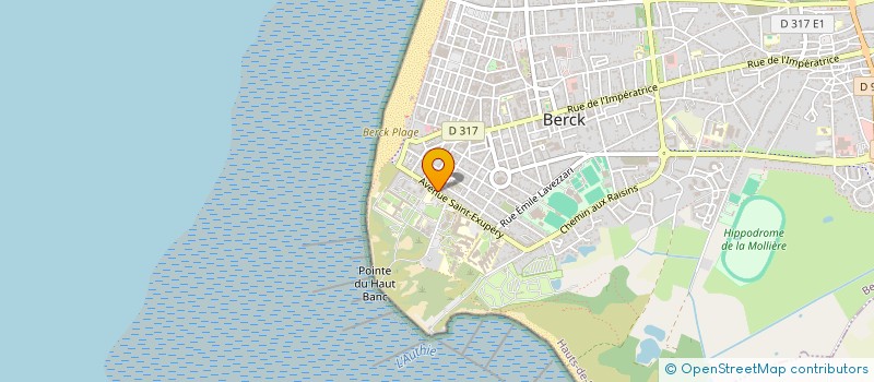 localisation de l'entreprise MADAME EMILIE REVOL à BERCK