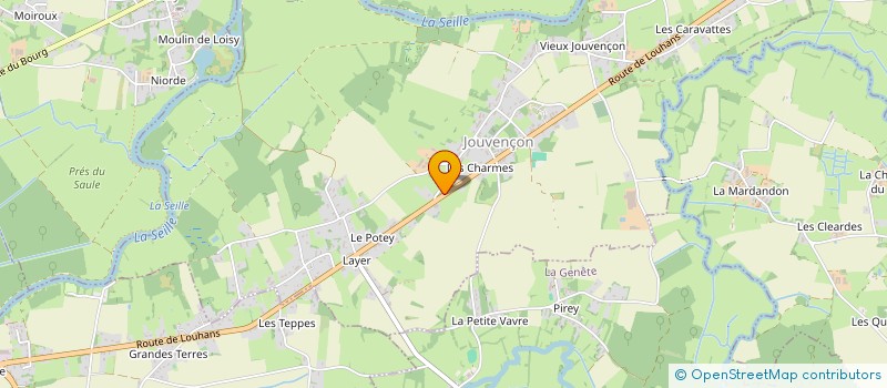 localisation de l'entreprise MADAME EMILIE REVOL  JOUVENCON