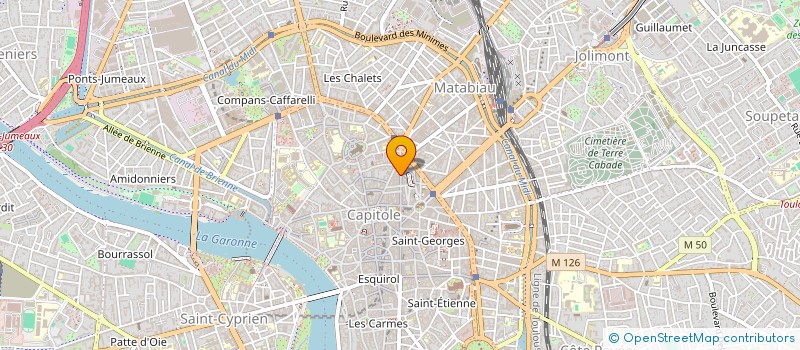 localisation de l'entreprise MADAME EMILIE REY à TOULOUSE