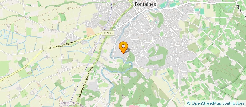 localisation de l'entreprise MADAME EMILIE REYNIER  PERNES-LES-FONTAINES