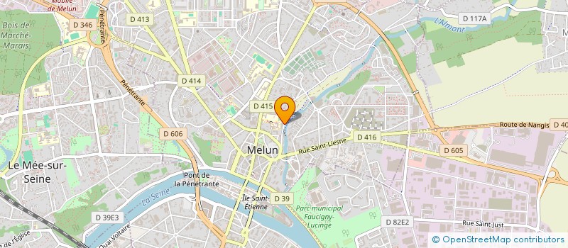 localisation de l'entreprise MADAME EMILIE RIBEIRO à MELUN