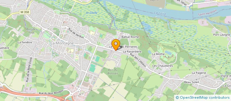 localisation de l'entreprise MADAME EMILIE RICCIARDIELLO  BOUGUENAIS