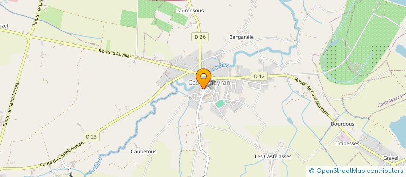 localisation de l'entreprise MADAME EMILIE RICHARD  CAUMONT