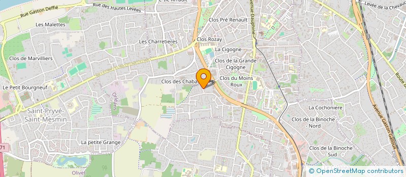 localisation de l'entreprise MADAME EMILIE RICHARD  ORLEANS