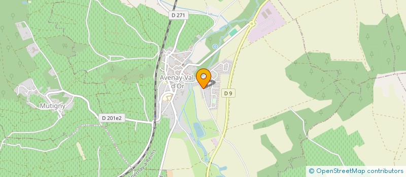 localisation de l'entreprise MADAME EMILIE RICHARD  AVENAY-VAL-D'OR