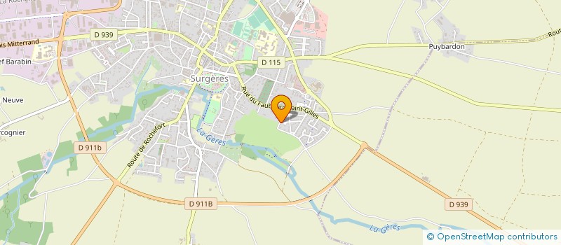 localisation de l'entreprise MADAME EMILIE RIOUX  VILLENEUVE-LA-COMTESSE