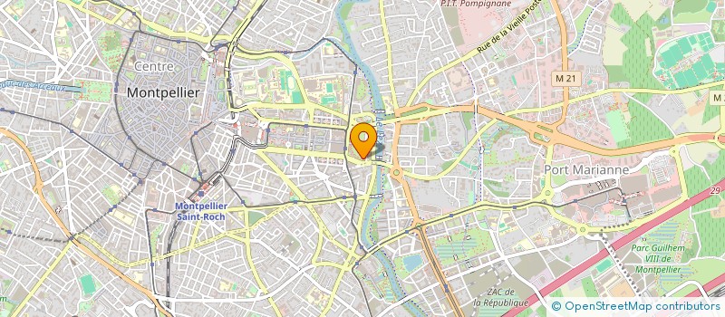 localisation de l'entreprise MADAME EMILIE RIPOLL à MONTPELLIER