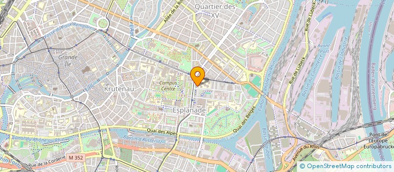 localisation de l'entreprise MADAME EMILIE RITTER à STRASBOURG