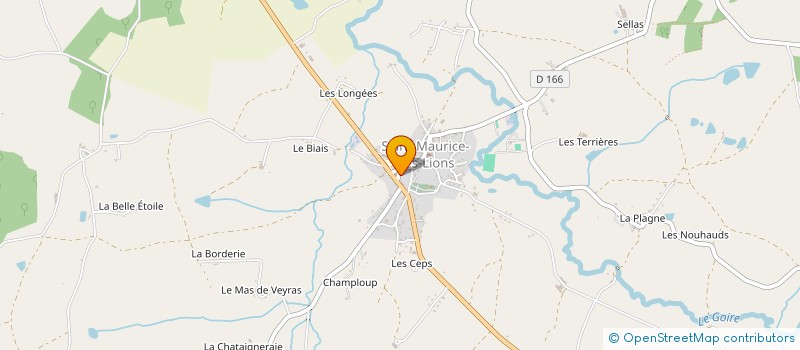 localisation de l'entreprise MADAME EMILIE RIVET à SAINT-MAURICE-DES-LIONS