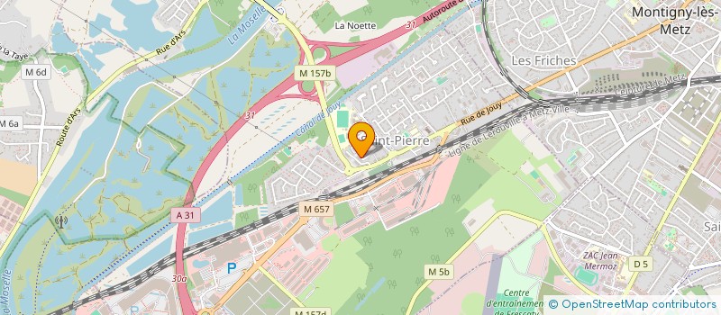 localisation de l'entreprise MADAME EMILIE RIZZON  MOULINS-LES-METZ