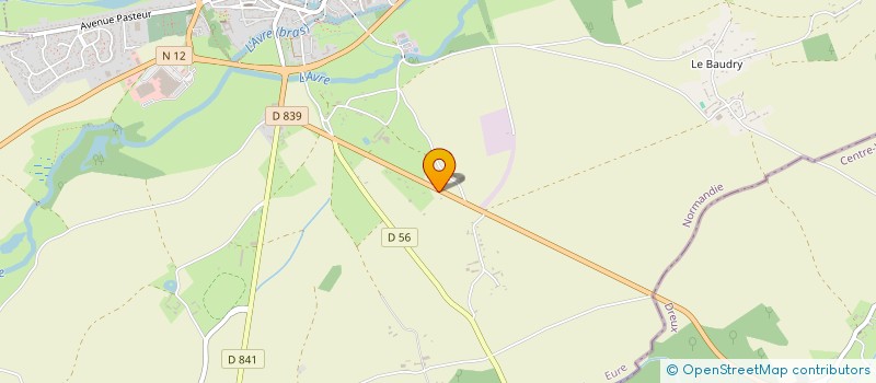 localisation de l'entreprise MADAME EMILIE ROBERGE  VERNEUIL D'AVRE ET D'ITON