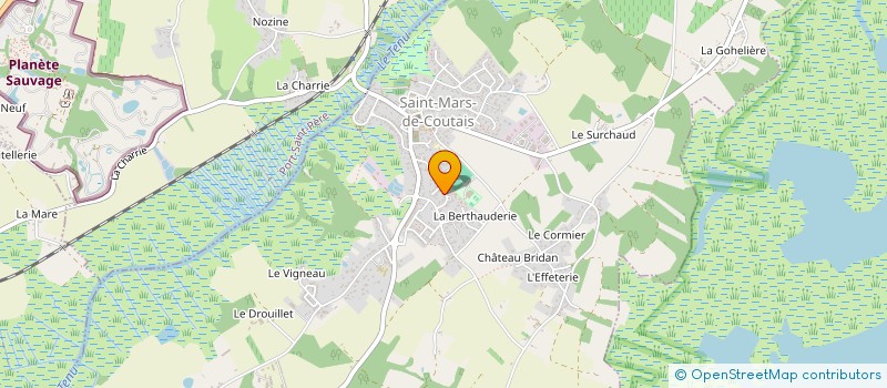 localisation de l'entreprise MADAME EMILIE ROBERT  SAINT-MARS-DE-COUTAIS