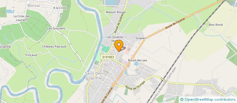 localisation de l'entreprise MADAME EMILIE ROBERT  SAINT-DENIS-DE-PILE