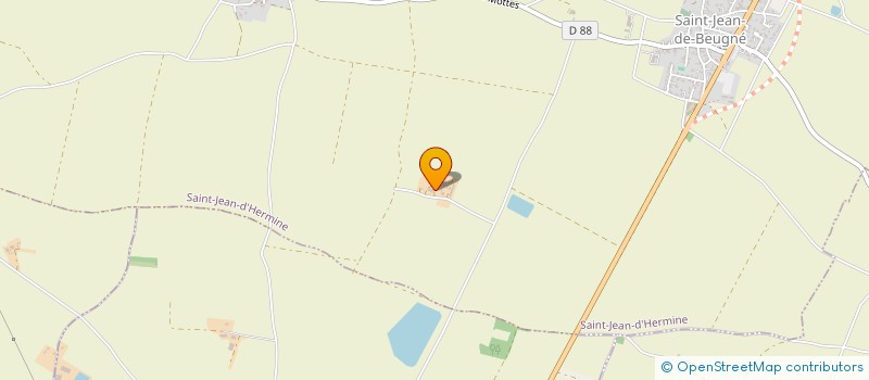 localisation de l'entreprise MADAME EMILIE ROBIN  SAINT-JEAN-D'HERMINE