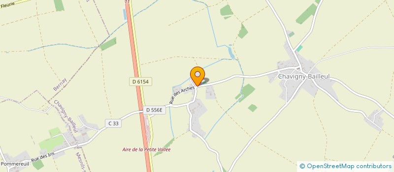 localisation de l'entreprise MADAME EMILIE ROBIN  CHAVIGNY-BAILLEUL