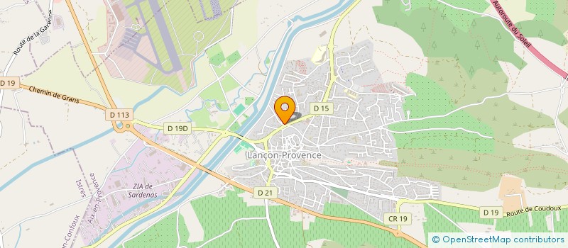 localisation de l'entreprise MADAME EMILIE ROCHE  LANCON-PROVENCE