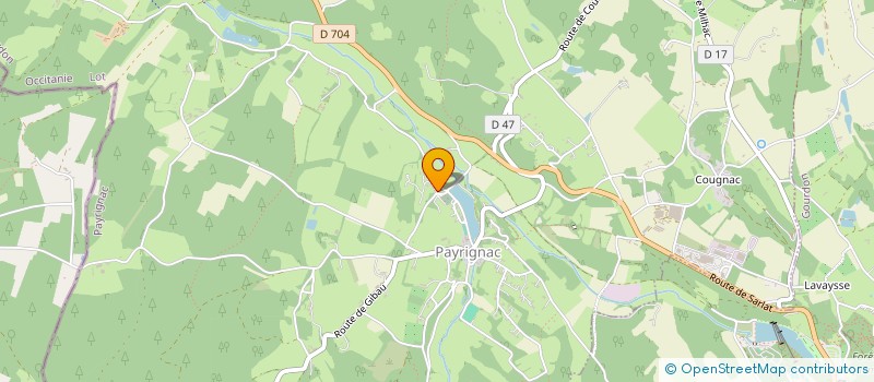 localisation de l'entreprise MADAME EMILIE RODE  PAYRIGNAC