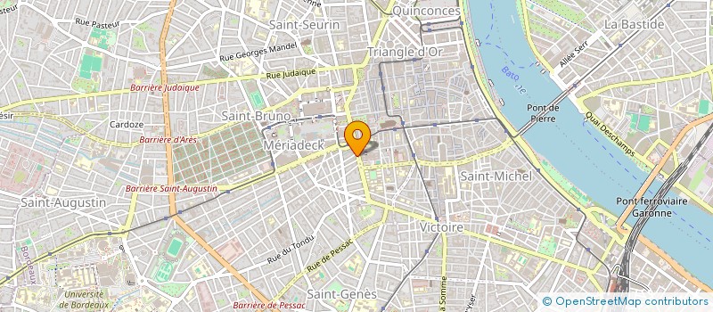 localisation de l'entreprise MADAME EMILIE RODRIGUEZ  BORDEAUX