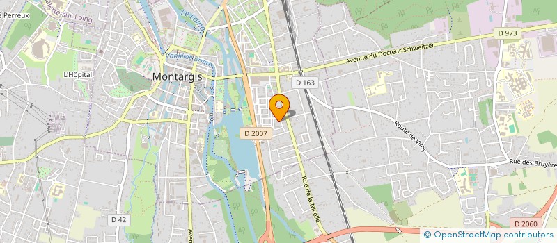 localisation de l'entreprise MADAME EMILIE ROGER  MONTARGIS