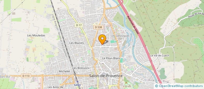 localisation de l'entreprise MADAME EMILIE ROIGNOT à SALON-DE-PROVENCE