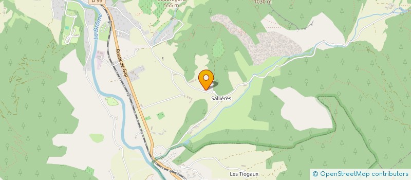 localisation de l'entreprise MADAME EMILIE ROLLAND  DIE