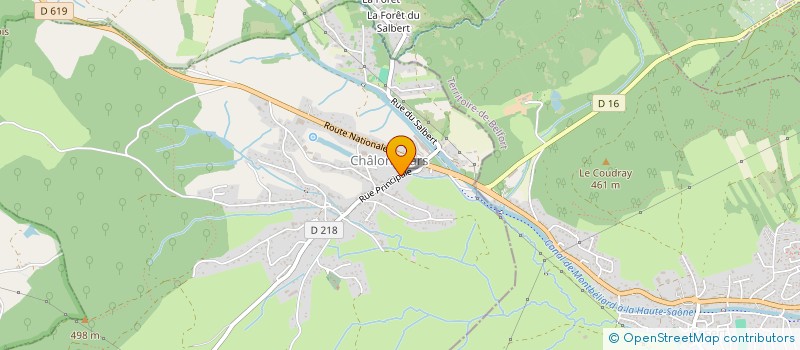 localisation de l'entreprise MADAME EMILIE ROLLIN  MANDREVILLARS