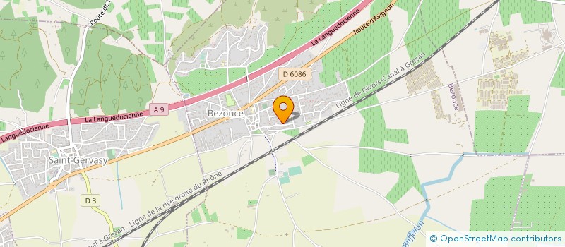 localisation de l'entreprise MADAME EMILIE ROMERO  BEZOUCE