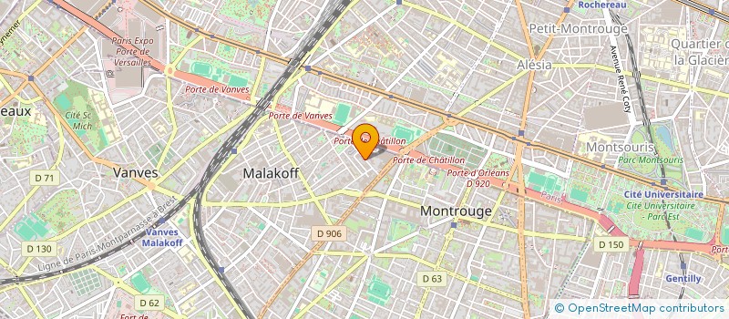 localisation de l'entreprise MADAME EMILIE ROPERT  MALAKOFF