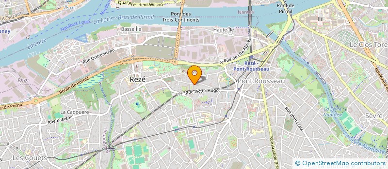 localisation de l'entreprise MADAME EMILIE-ROSE BAUDRY  REZE