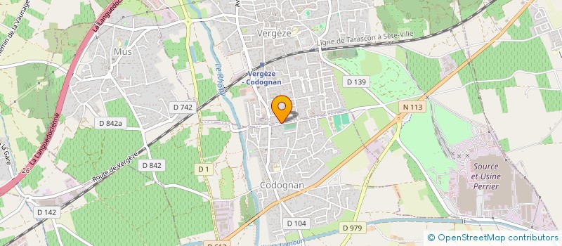 localisation de l'entreprise MADAME EMILIE ROUANET  VERGEZE