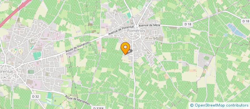 localisation de l'entreprise MADAME EMILIE ROUCAIROL  POMEROLS