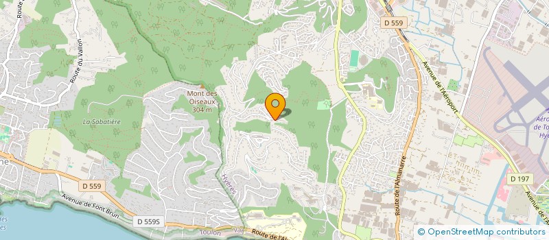 localisation de l'entreprise MADAME EMILIE ROUESSAY  HYERES